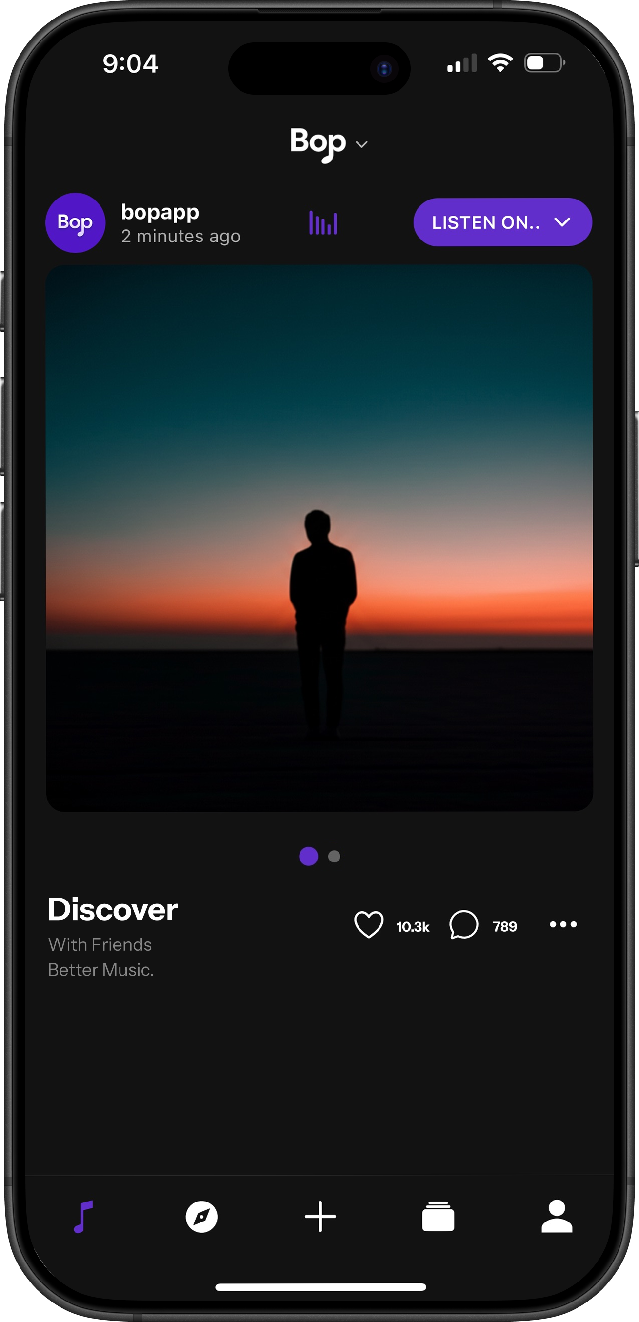 BOP App Mockup